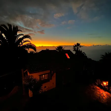 Tenerife - Authentisches Kanarisches Haus Mit Traumblick, Tropischem Garten Und Sauna * Icod De Los Vinos