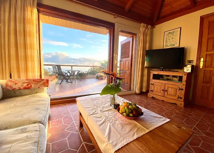 Tenerife - Authentisches Kanarisches Haus Mit Traumblick, Tropischem Garten Und Sauna *