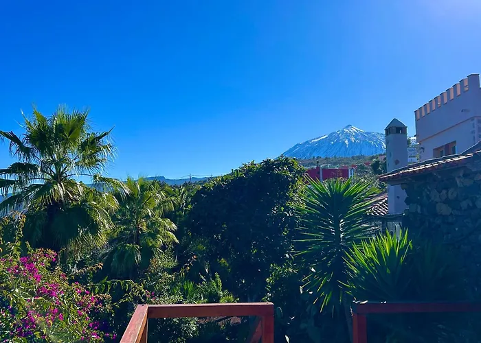 Tenerife - Authentisches Kanarisches Haus Mit Traumblick, Tropischem Garten Und Sauna *