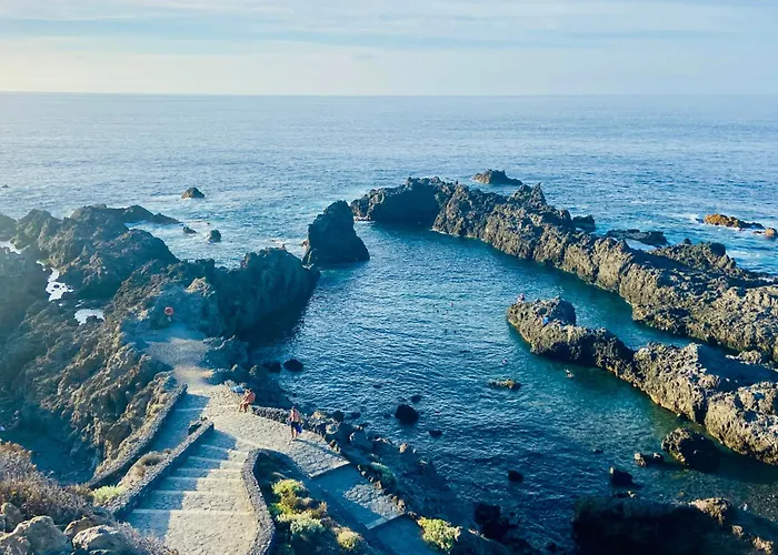 Tenerife - Authentisches Kanarisches Haus Mit Traumblick, Tropischem Garten Und Sauna * Icod De Los Vinos