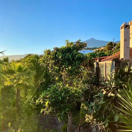 Feriehus Tenerife - Authentisches Kanarisches Haus Mit Traumblick, Tropischem Garten Und Sauna *