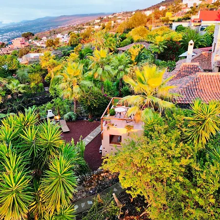 Feriehus Tenerife - Authentisches Kanarisches Haus Mit Traumblick, Tropischem Garten Und Sauna