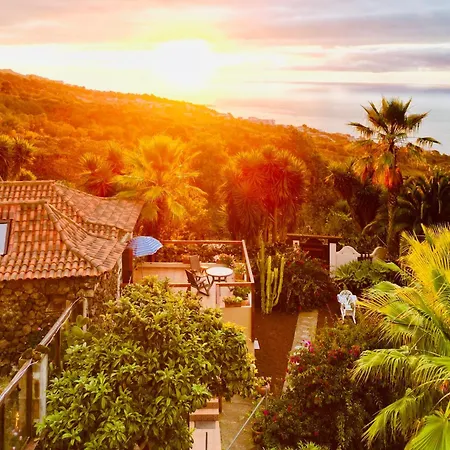 Feriehus Tenerife - Authentisches Kanarisches Haus Mit Traumblick, Tropischem Garten Und Sauna *