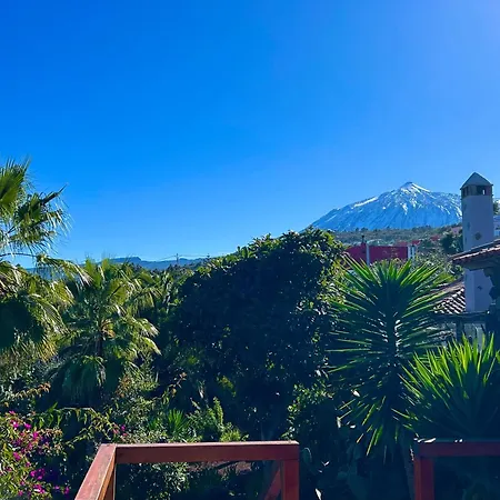 Tenerife - Authentisches Kanarisches Haus Mit Traumblick Und Tropischem Garten *