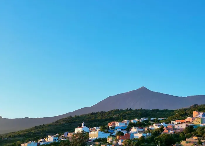 度假居 Tenerife - Authentisches Kanarisches Haus Mit Traumblick, Tropischem Garten Und Sauna