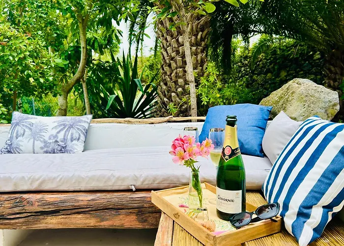 度假居 Tenerife - Authentisches Kanarisches Haus Mit Traumblick, Tropischem Garten Und Sauna