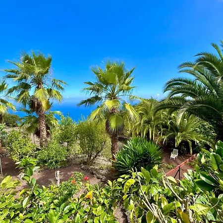 Tenerife - Authentisches Kanarisches Haus Mit Traumblick, Tropischem Garten Und Sauna * Icod De Los Vinos